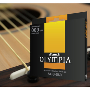 Olympia AGS-569 Super Light 통기타줄 009-044