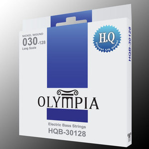 Olympia HQB-30128 6현 베이스기타줄 스트링030-128